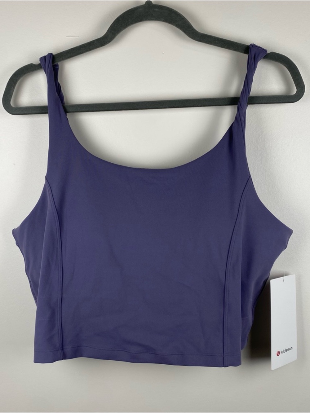 NWT Lululemon Align Twist-Strap Cropped Tank Top Light Support, B/C Cup size XL - Picture 3 of 6